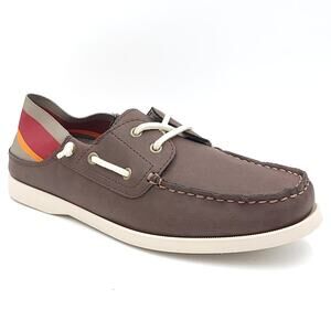 Weatherproof Vintage Men Convertible Boat Shoes Bobby US 9M Brown
